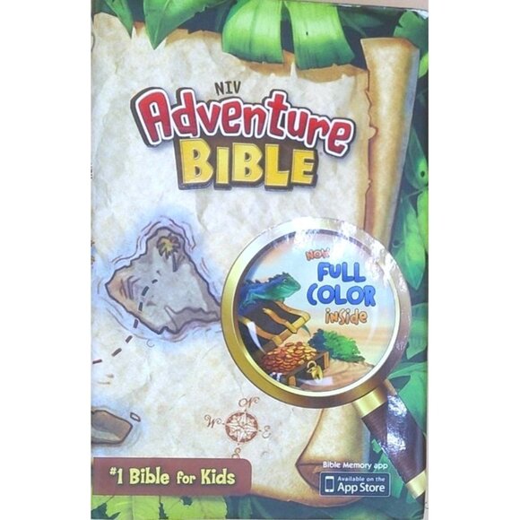 NIV Adventure Bible For Kids - Full Color * Hardcover Christian Book * AB20 aa - Picture 1 of 5